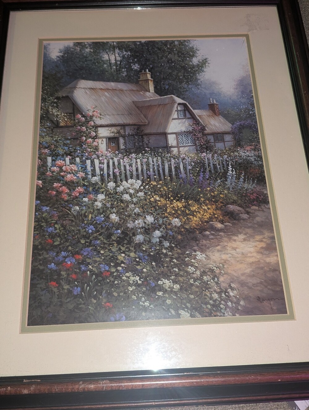 Sergon Limited Edition Giclee on Paper:"Tudor Cottage